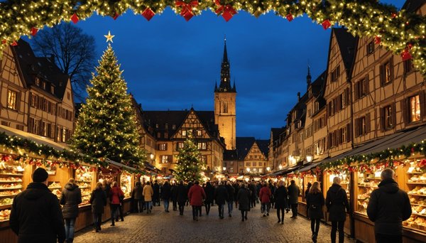 La magie des marchés de noël en alsace